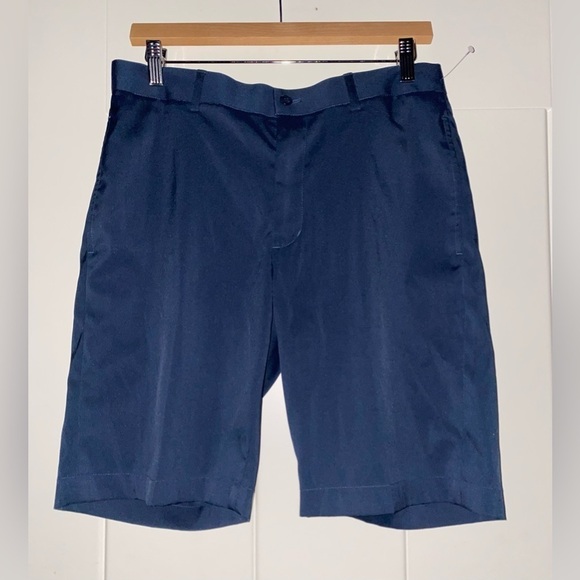 Slazenger Golf Shorts Mens Sz 30 Navy‎ Blue Pockets Performance Stretch 30x10 - Picture 7 of 8